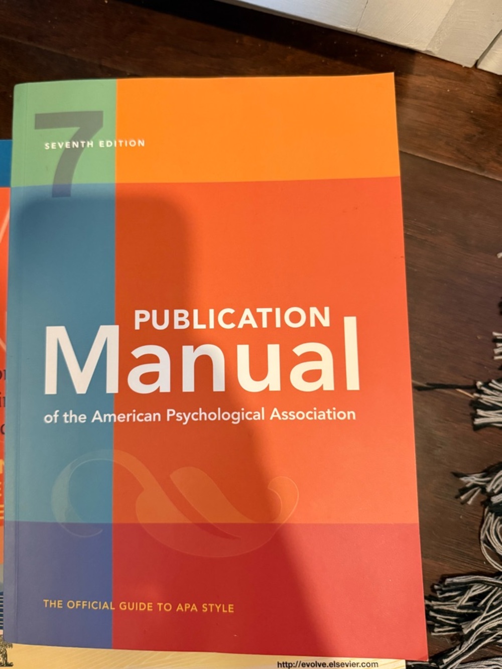 Publication Manual of the American Psychological Association - Orange/Blue Cover